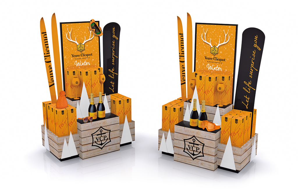 VEUVE CLICQUOT - STAND WINTER